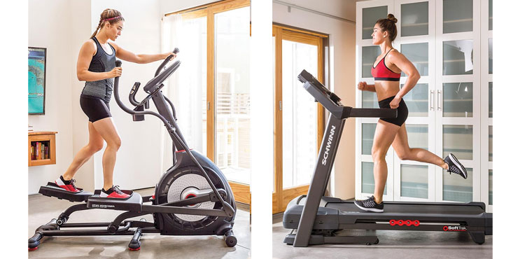 Is distance on elliptical same as treadmill?
